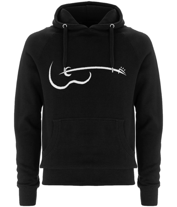 Men's/Unisex Pullover Hoody Guitar Logo